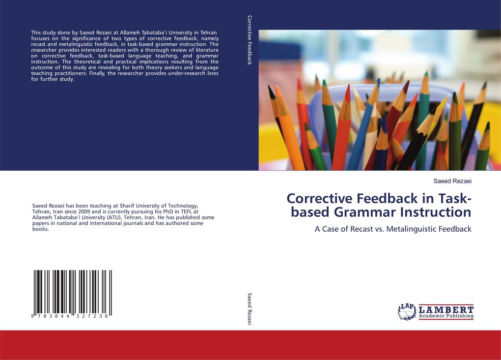 Corrective Feedback in Task-based Grammar Instruction
