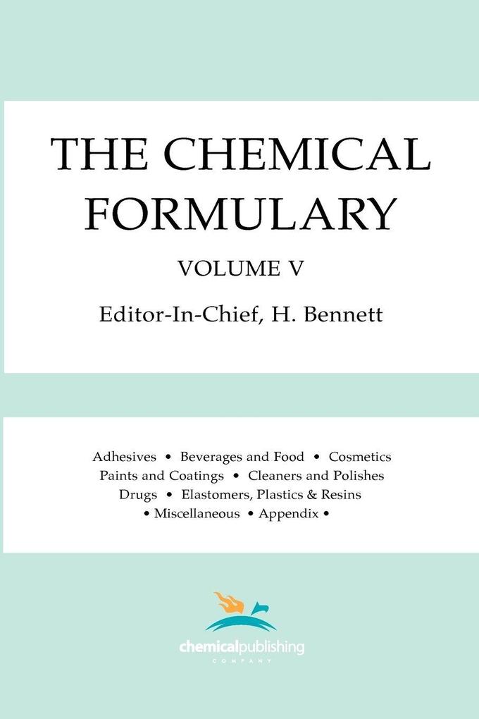 The Chemical Formulary Volume 5