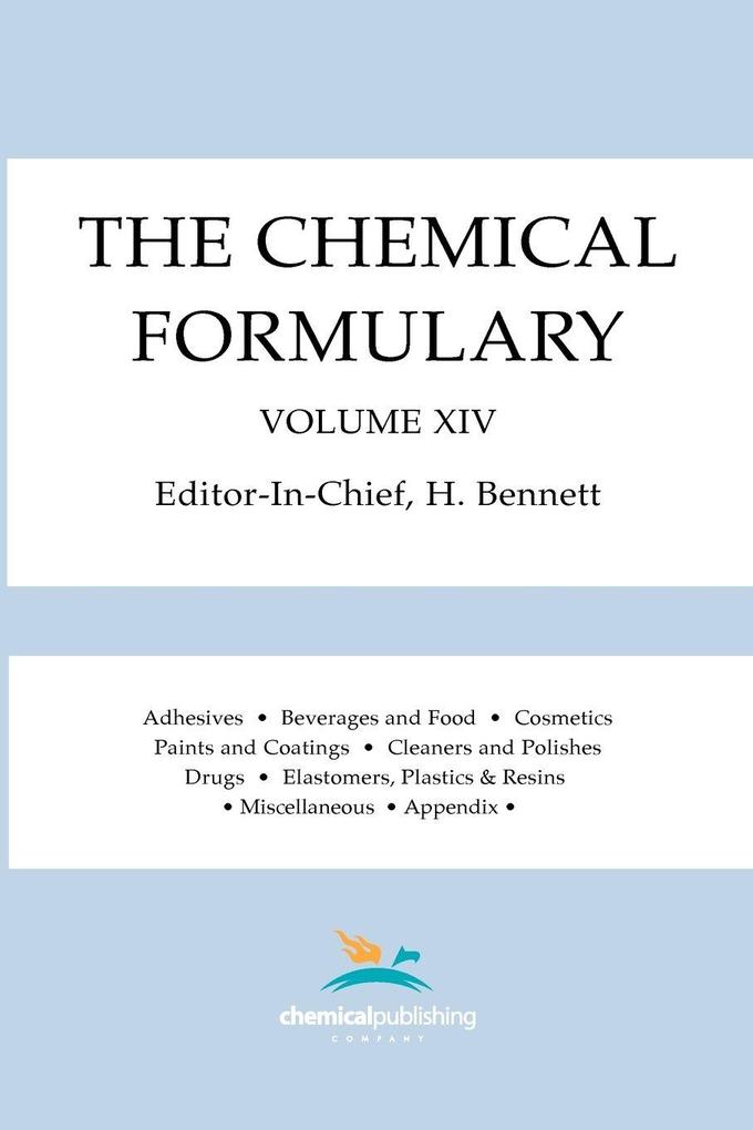 The Chemical Formulary Volume 14