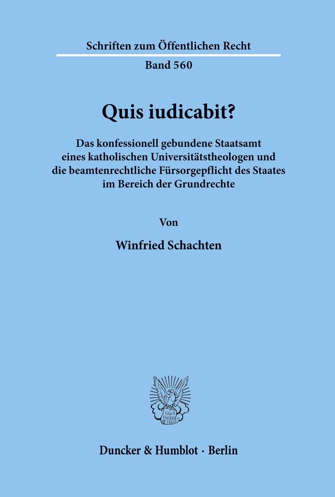Quis iudicabit?
