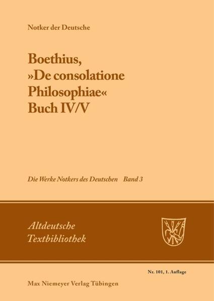Boethius 'De consolatione Philosophiae'