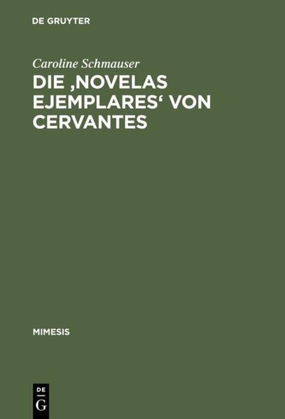 Die ‘Novelas ejemplares‘ von Cervantes