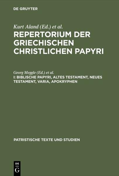 Biblische Papyri Altes Testament Neues Testament Varia Apokryphen