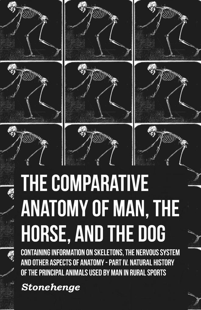 The Comparative Anatomy of Man the Horse and the Dog - Containing Information on Skeletons the Nervous System and Other Aspects of Anatomy