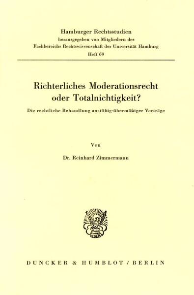 Richterliches Moderationsrecht oder Totalnichtigkeit?