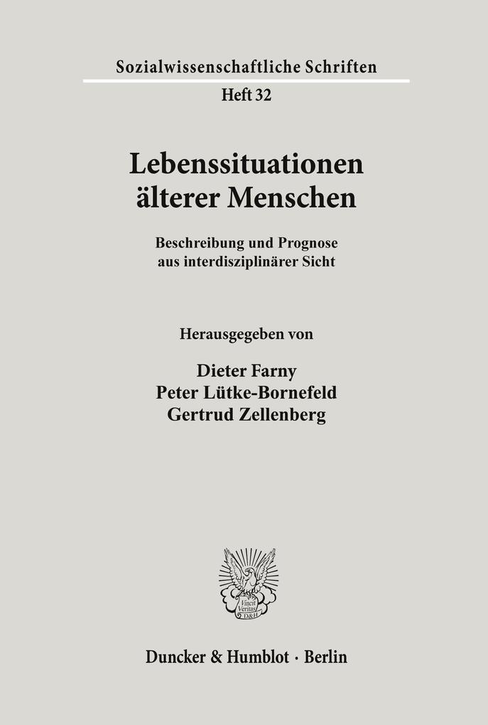 Lebenssituationen älterer Menschen.