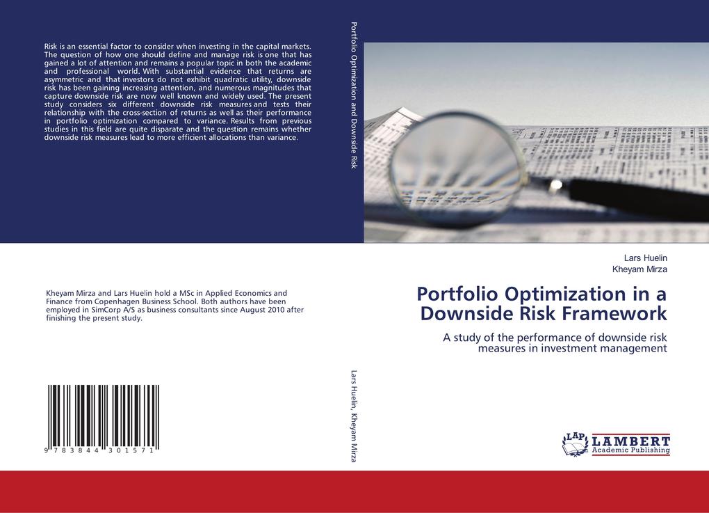 Portfolio Optimization in a Downside Risk Framework