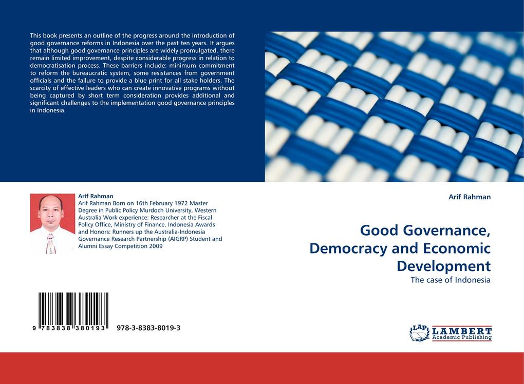 Good Governance Democracy and Economic Development