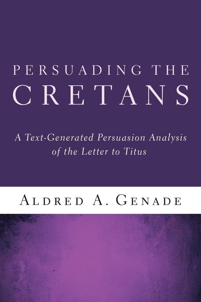 Persuading the Cretans