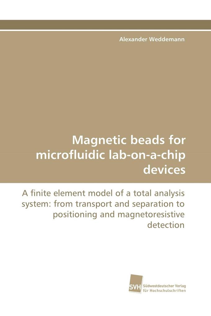 Magnetic beads for microfluidic lab-on-a-chip devices