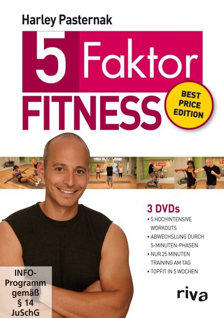5-Faktor-Fitness 3 DVDs (Best Price Edition) - Harley Pasternak