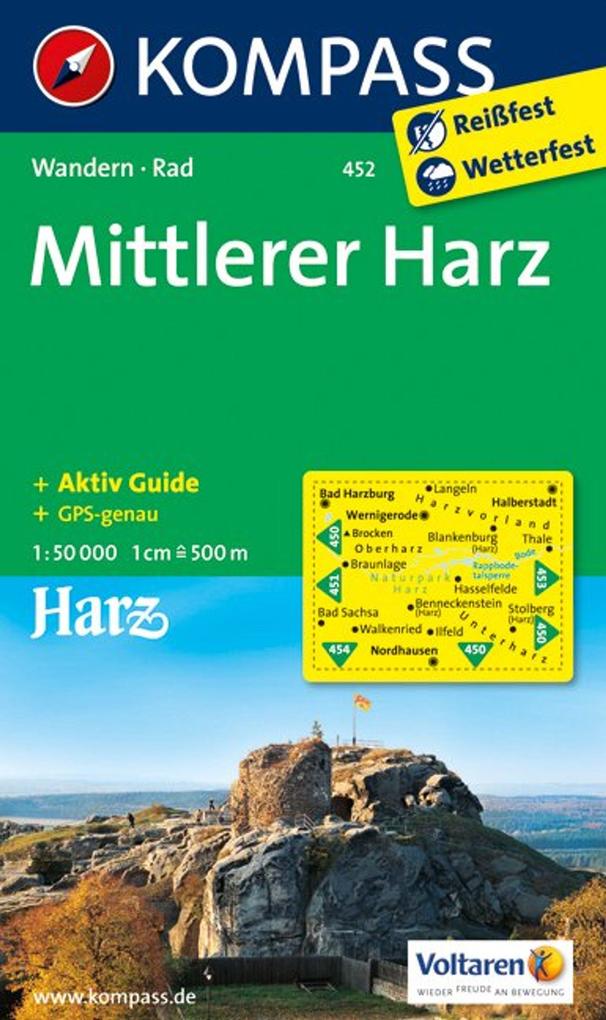 Mittlerer Harz 1 : 50 000