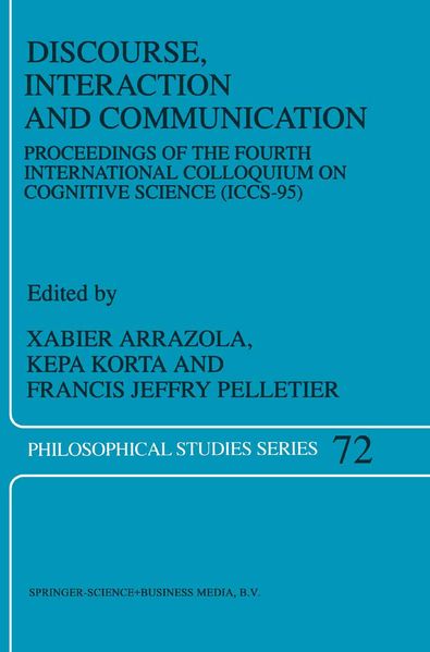 Discourse Interaction and Communication