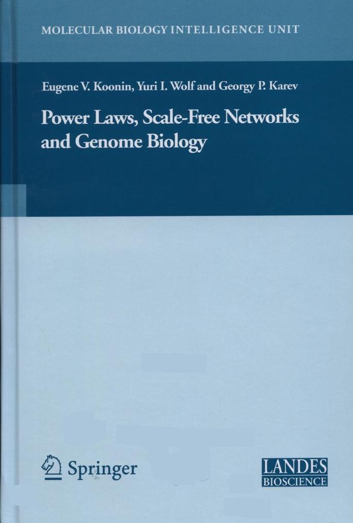 Power Laws Scale-Free Networks and Genome Biology