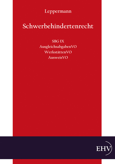 Schwerbehindertenrecht