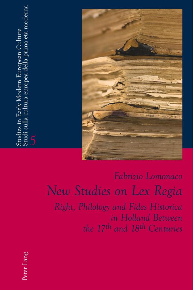 New Studies on Lex Regia