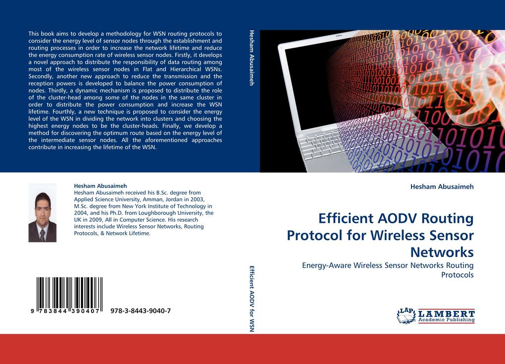 Efficient AODV Routing Protocol for Wireless Sensor Networks