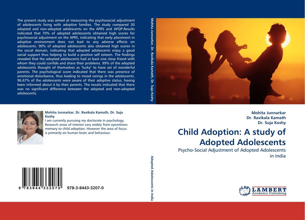 Child Adoption: A study of Adopted Adolescents