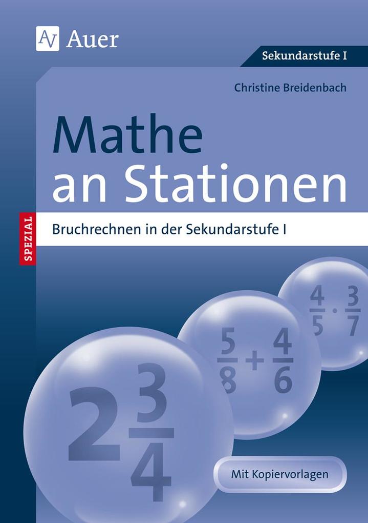 Mathe an Stationen Bruchrechnen