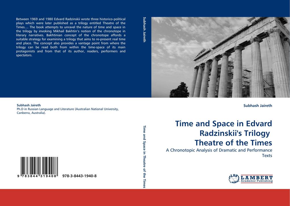 Time and Space in Edvard Radzinskii's Trilogy Theatre of the Times