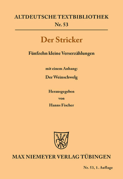 Fünfzehn kleine Verserzählungen