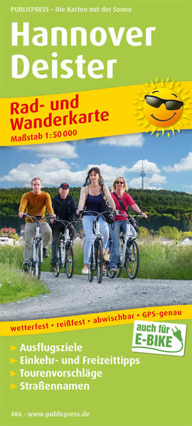 Hannover - Deister Rad- und Wanderkarte 1 : 50 000