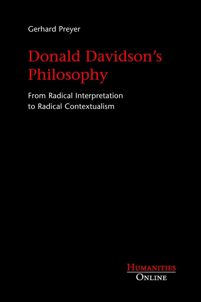 Donald Davidson's Philosophy