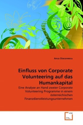 Einfluss von Corporate Volunteering auf das Humankapital - Anca Diaconescu