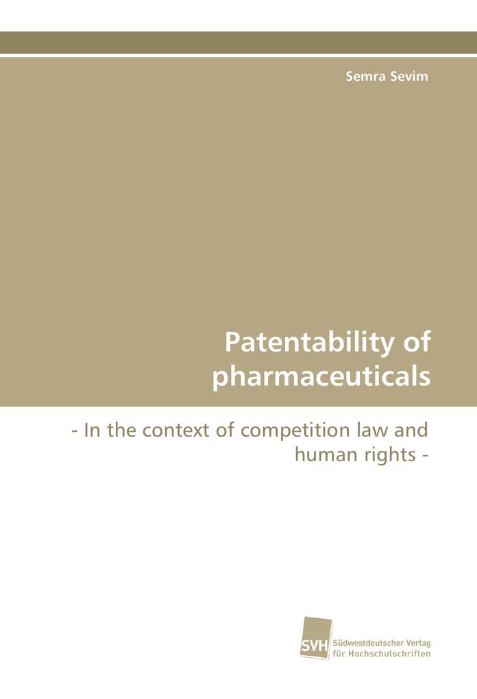 Patentability of pharmaceuticals