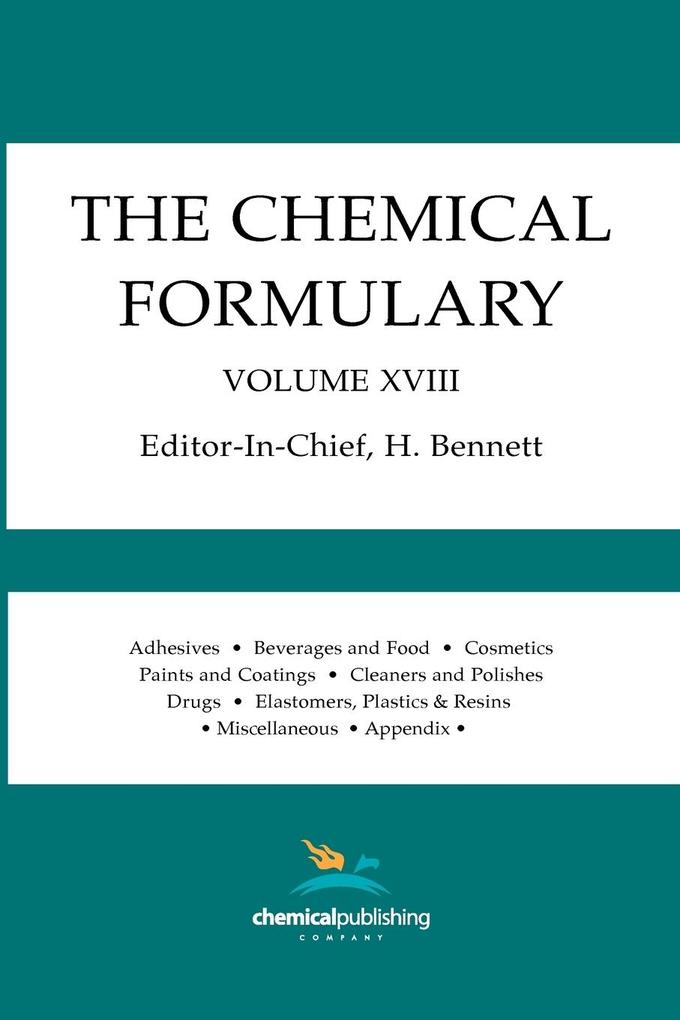 The Chemical Formulary Volume 18