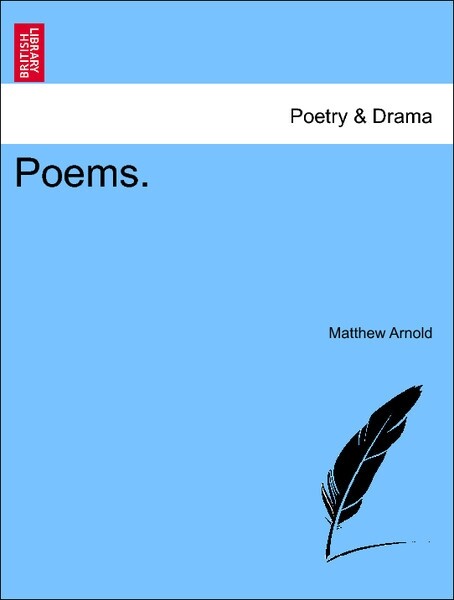 Poems. als Taschenbuch von Matthew Arnold