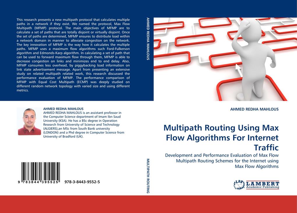 Multipath Routing Using Max Flow Algorithms For Internet Traffic