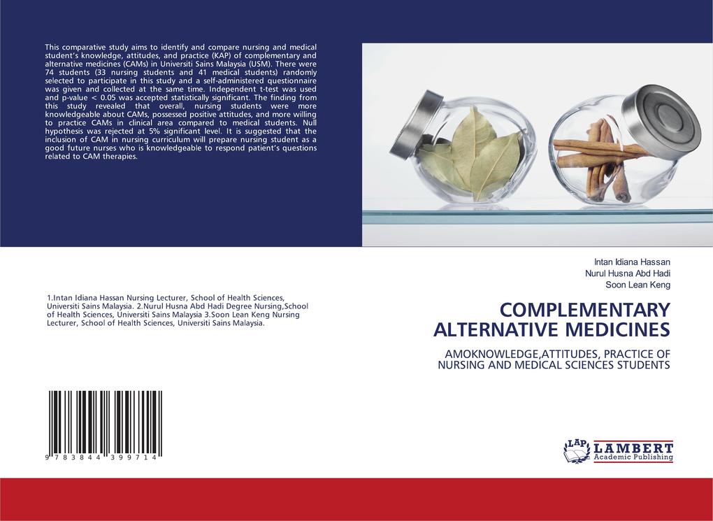 COMPLEMENTARY ALTERNATIVE MEDICINES
