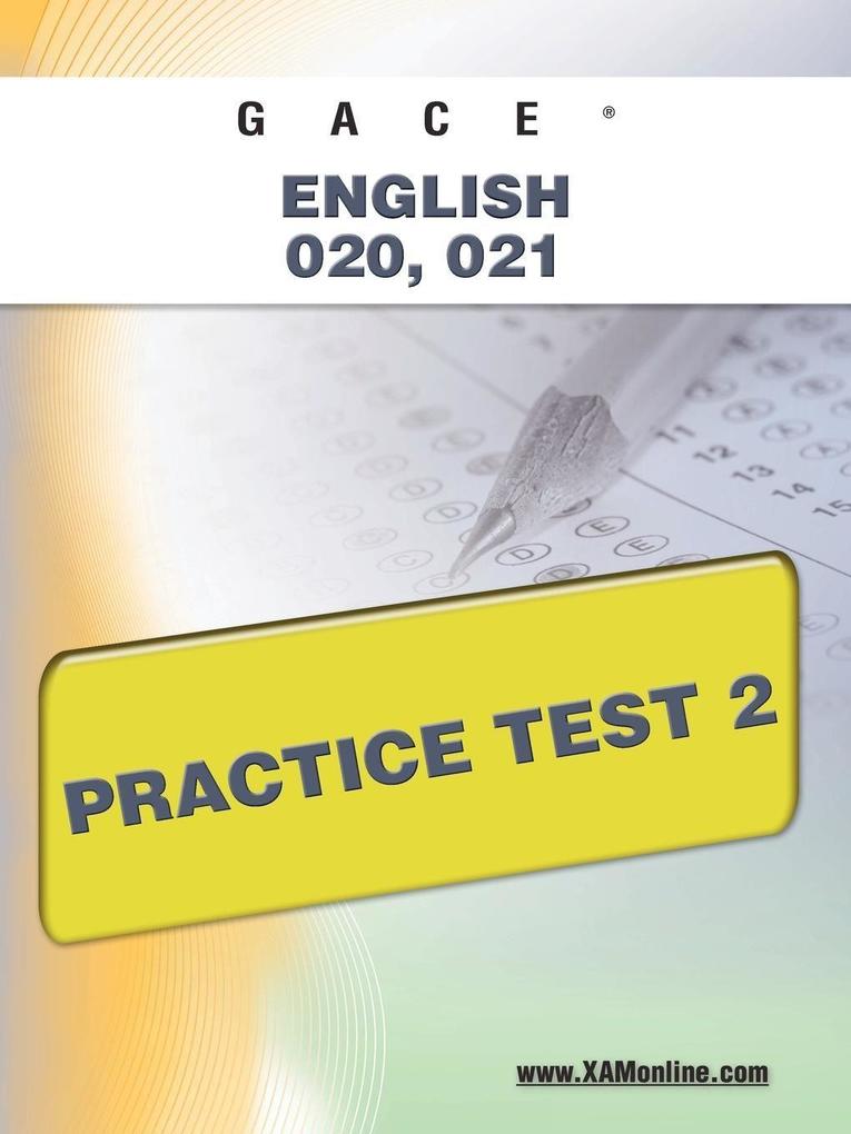 Gace English 020 021 Practice Test 2