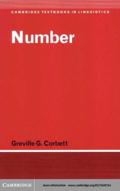 Number - Greville G. Corbett