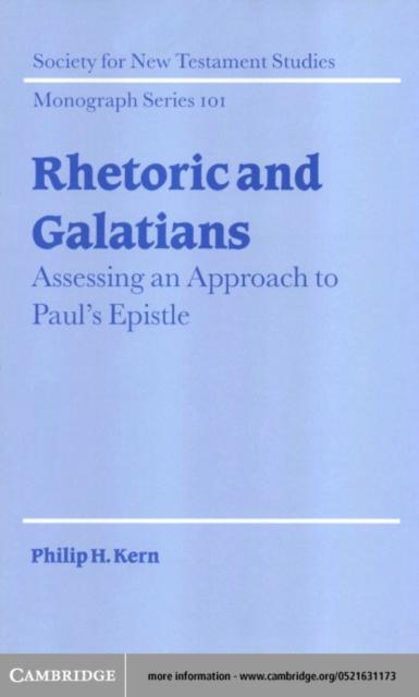 Rhetoric and Galatians