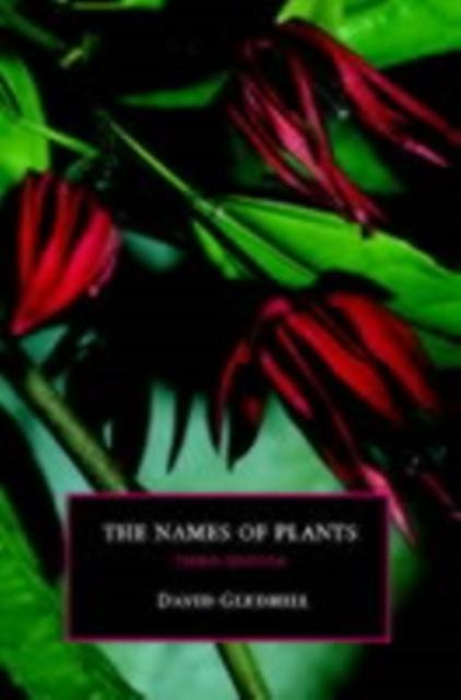 Names of Plants - David Gledhill