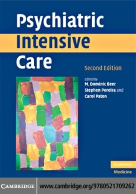 Psychiatric Intensive Care - M. Dominic Beer