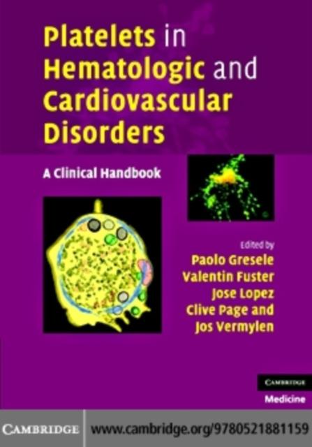 Platelets in Hematologic and Cardiovascular Disorders