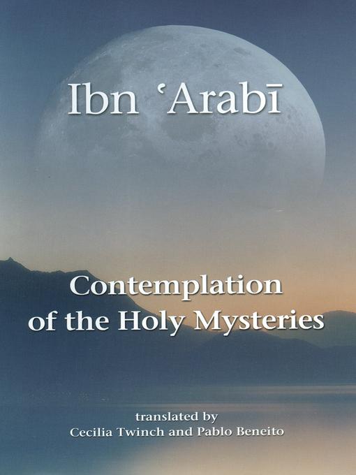 Contemplation of the Holy Mysteries als eBook Download von Muhyiddin Ibn ´Arabi - Muhyiddin Ibn ´Arabi