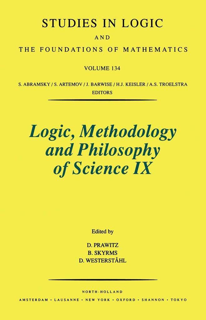 Logic Methodology and Philosophy of Science IX