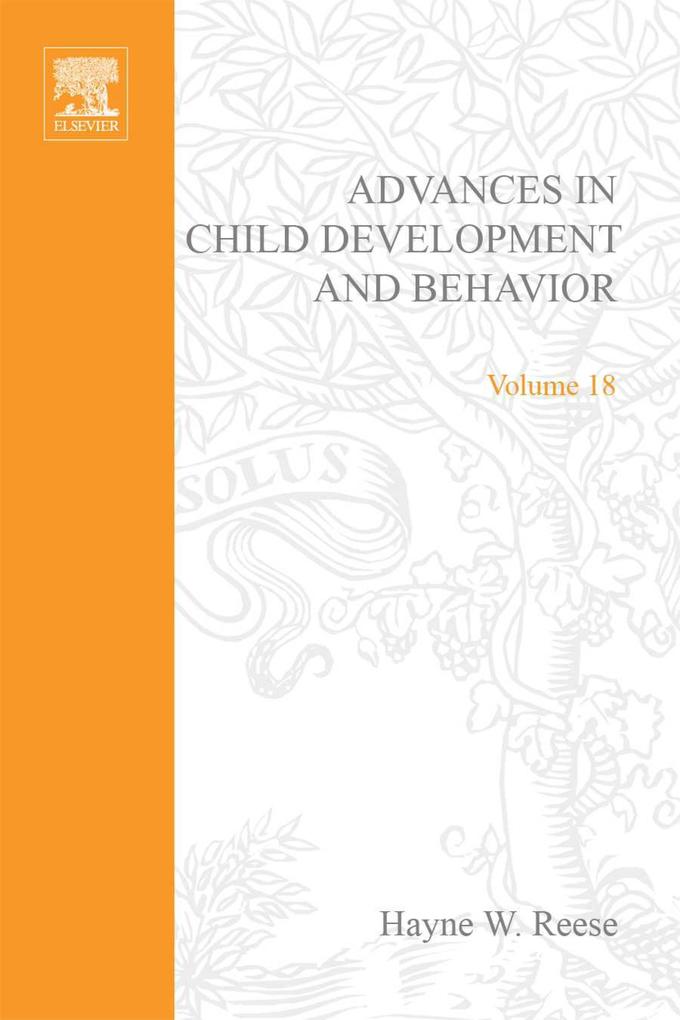 Advances in Child Development and Behavior