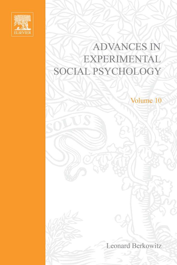 Advances in Experimental Social Psychology als eBook Download von