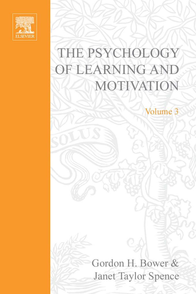 Psychology of Learning and Motivation