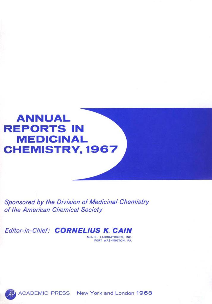 Annual Reports in Medicinal Chemistry als eBook Download von