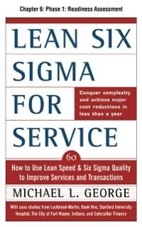 Lean Six Sigma for Service, Chapter 6 als eBook Download von Michael George - Michael George