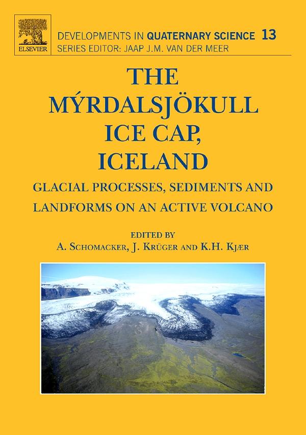 The Myrdalsjokull Ice Cap Iceland