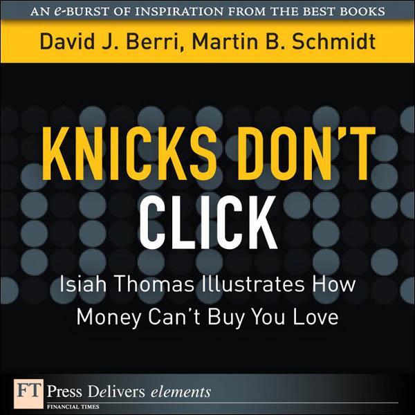 Knicks Don't Click - Martin Schmidt/ David Berri