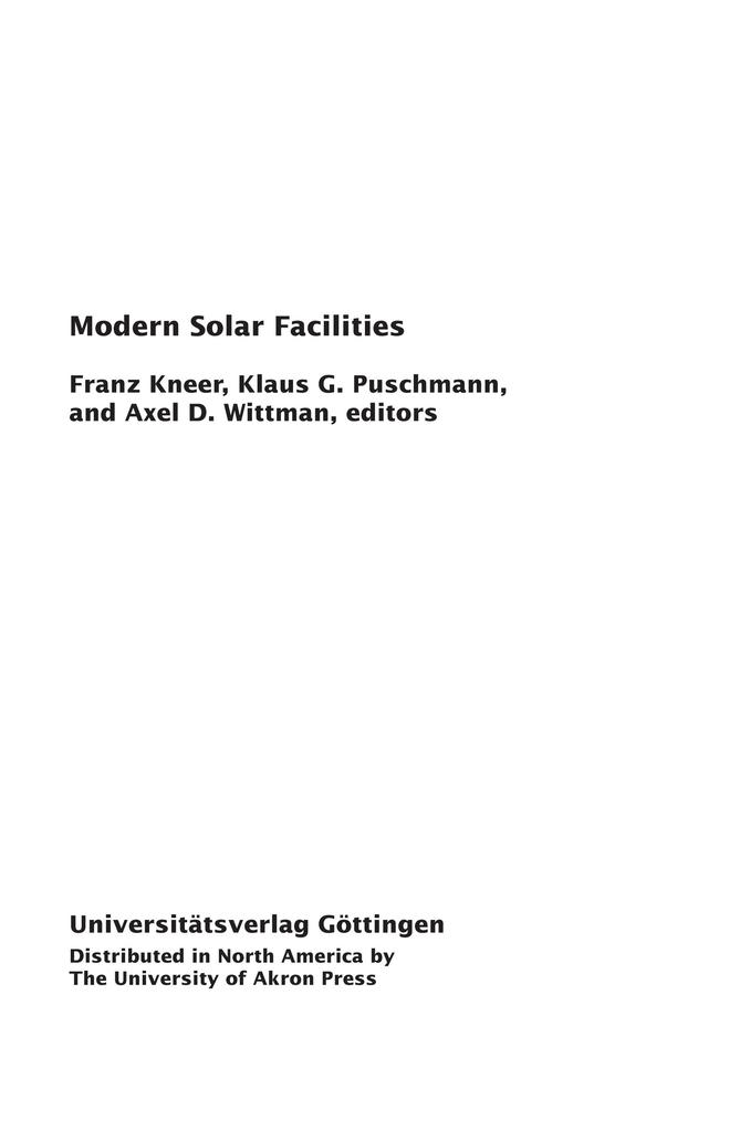 Modern Solar Facilities