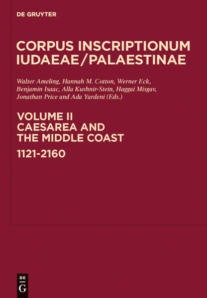Caesarea and the Middle Coast: 1121-2160 - Marfa Heimbach/ Dirk Koßmann/ Naomi Schneider/ Robert Daniel/ Avner Ecker
